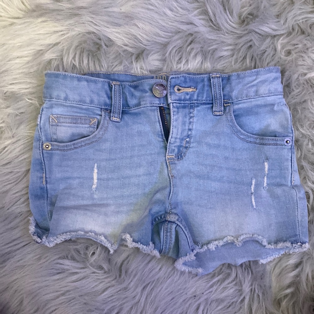 Light Wash Denim Shorts